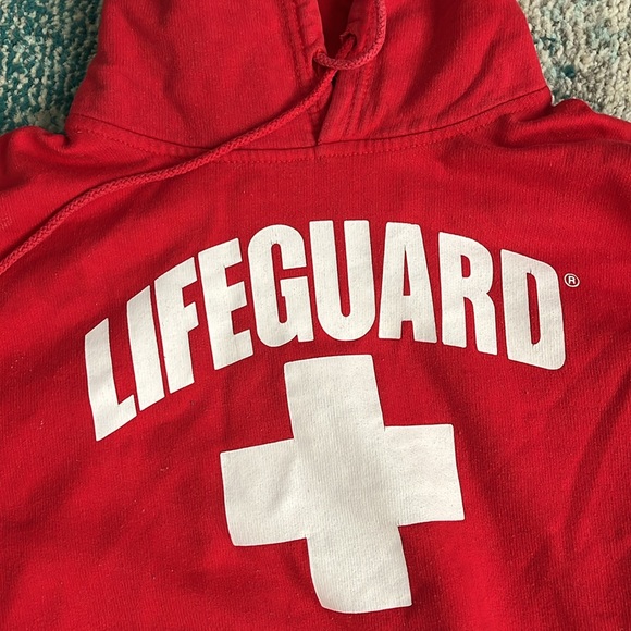 Lifeguard Virginia Beach Hooded Sweatshirt - Picture 2 of 4